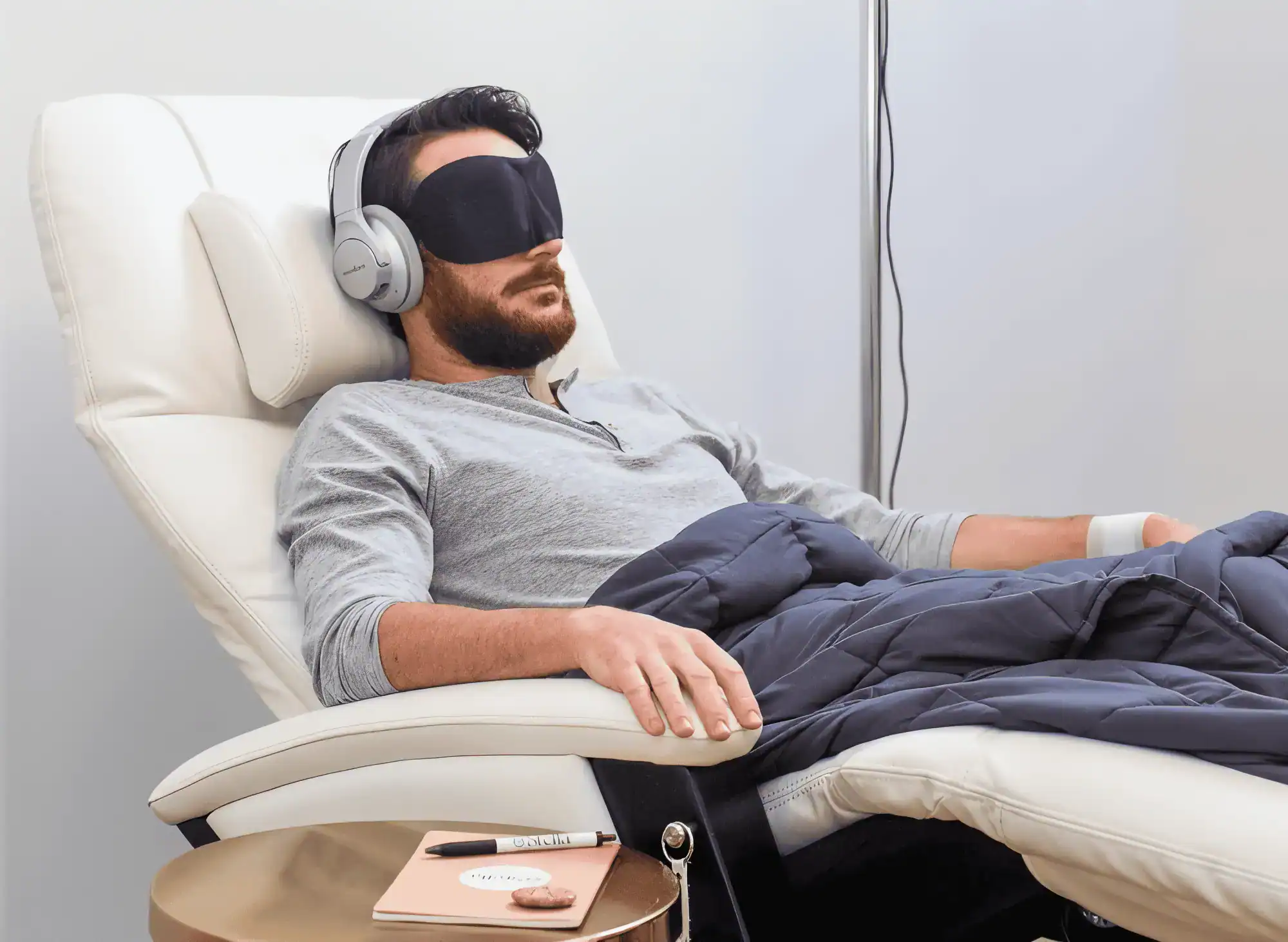 Cabinet de neurofeedback, espace serein et lumineux